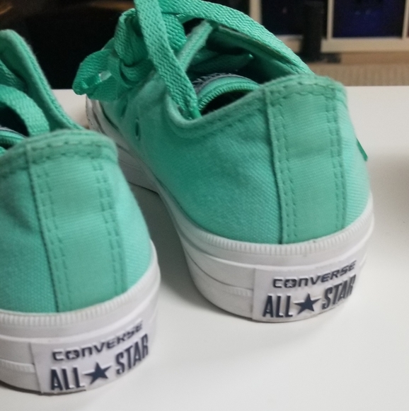 Aqua Converse with lunarlon - Picture 3 of 6